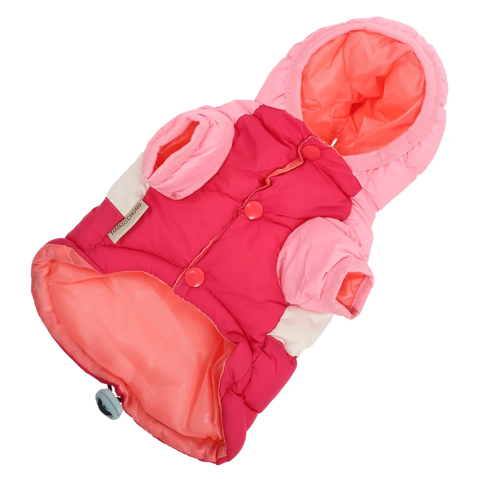 

Dog Down Cotton Coat Warm Puppy Winter Clothing Outdoor Comfortable Pet Hooded Jacket Small Dogs Winter Outfit Cotton Pet Dog