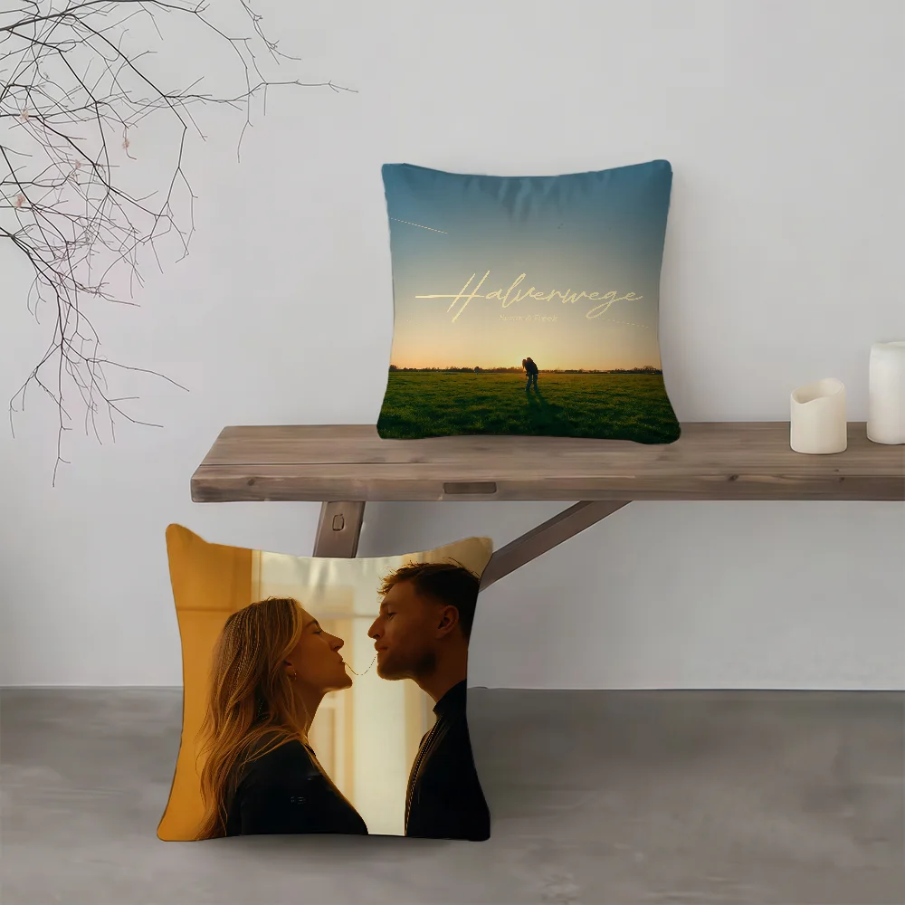 cushion cover Fashionable Style pillowcase S-Suzan Freek Singer Comfortable Halverwege sofa Bedroom Personalized Decoration