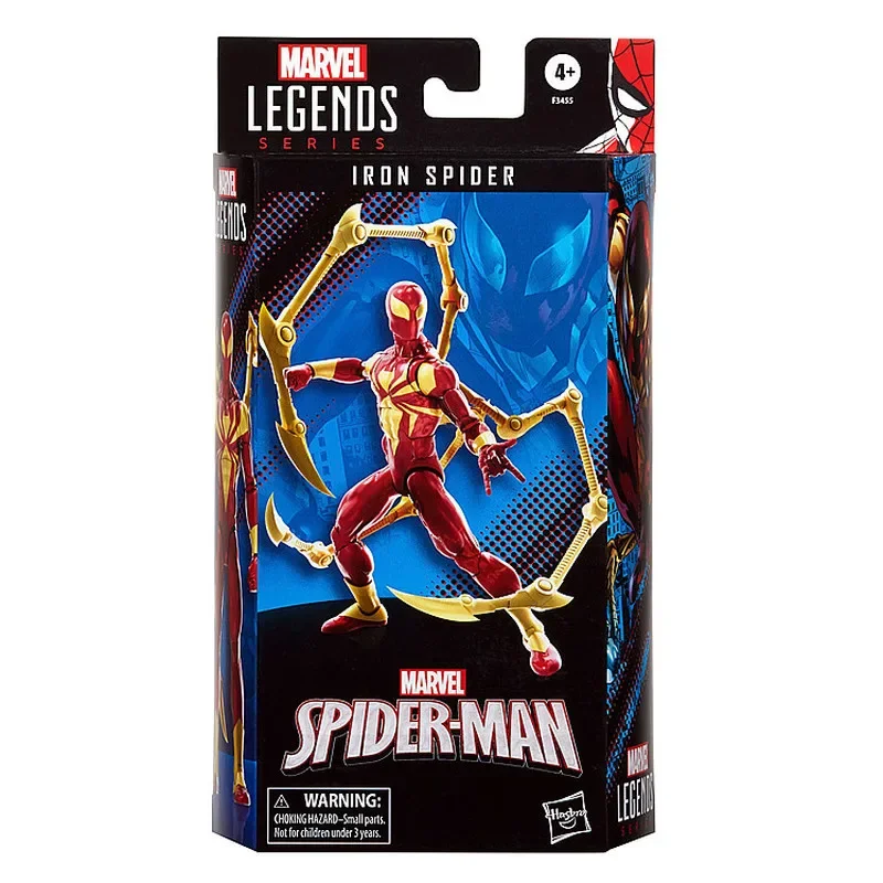 

Marvel Legends Spider-man Iron Spider 6inch Anime Figure Action Figures Model Toys Collection Model Adult Kids Toy Gifts