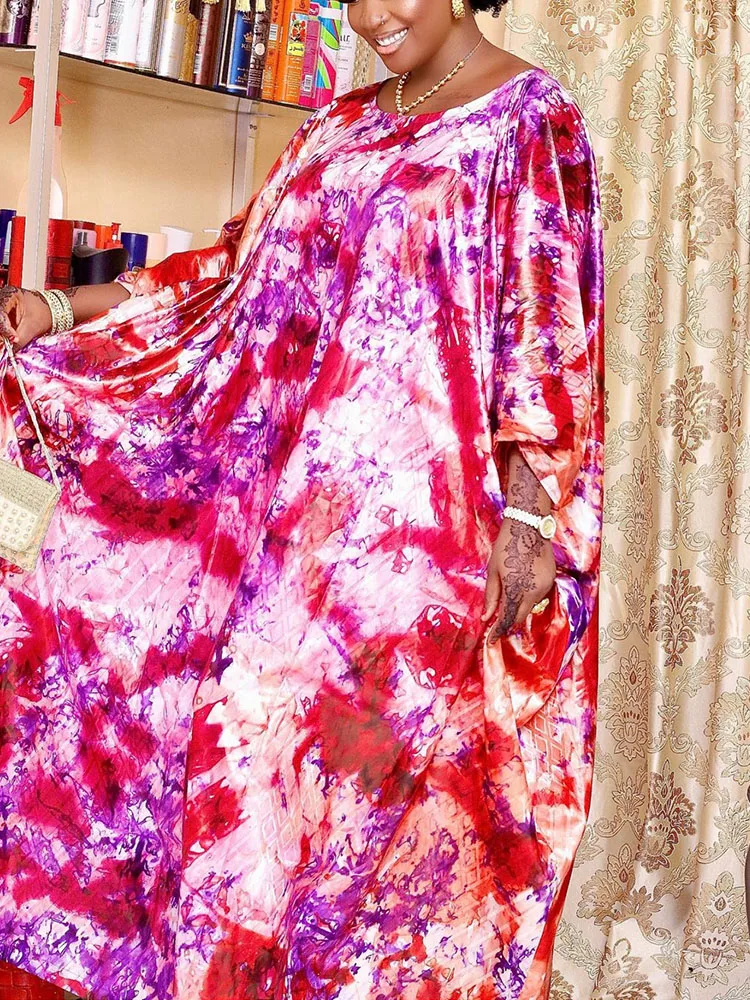 Elegant African Printed All-Season A-Line Gown | Custom New Arrival Plus Size Dress for Graduation Ceremonies & Galas