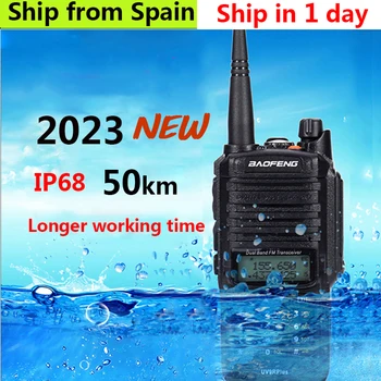 2024 10W Baofeng UV-9R plus 40km walkie talkie for hunting 50km hf transceiver vhf uhf ham radio long range CB radio station