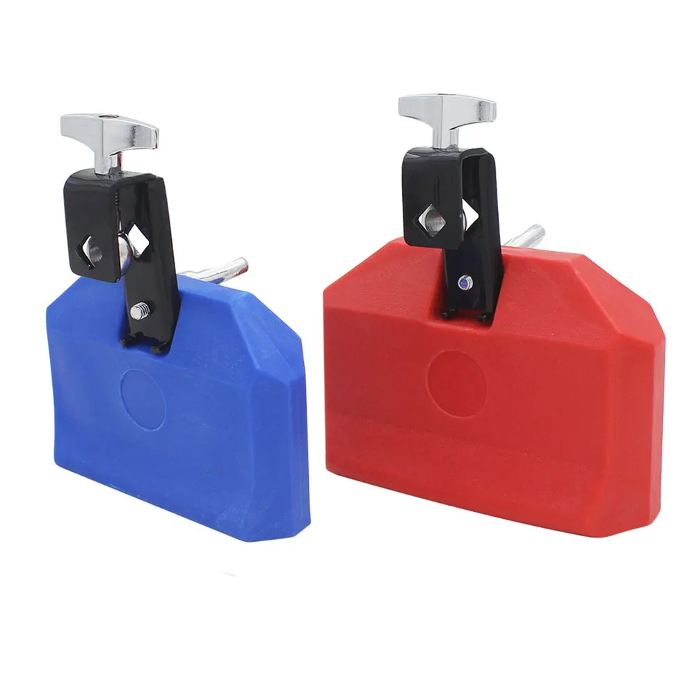 

1 Set Plastic Cowbell Durable Percussion Instrument For Drum Kids Musical Lightweight Simple Design Educational Music Teaching