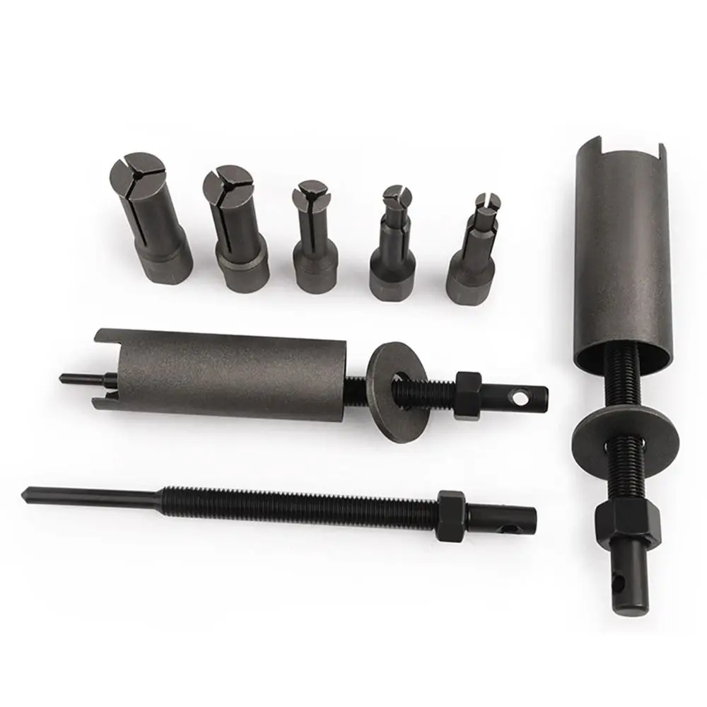 12PCS Black Motorbike Bearing Disassembly Tool Alloy Repair Accessory Bearing Puller Extractor Kit Disassembly Tool Repair Tool