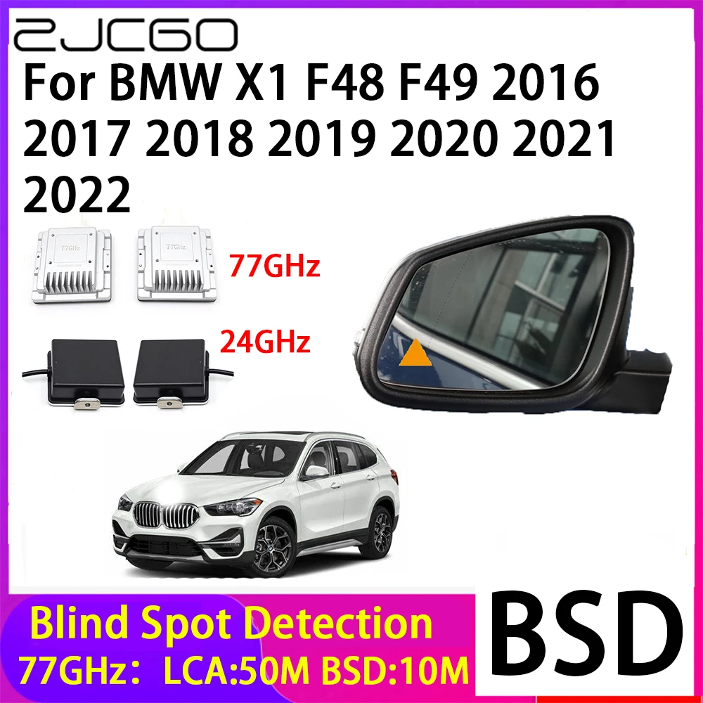 

ZJCGO Car Blind Spot Detection BSD Mirror Rear Radar Detection System for BMW X1 F48 F49 2016 2017 2018 2019 2020 2021 2022