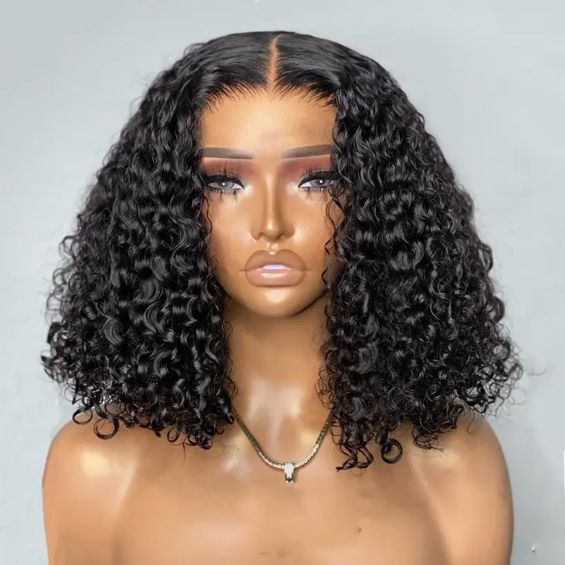 Brazilian Human Hair 5x5 Closure Lace Front Wigs 250% Deep Wave 13x4 13x6 Lace Frontal Wigs Preplucked