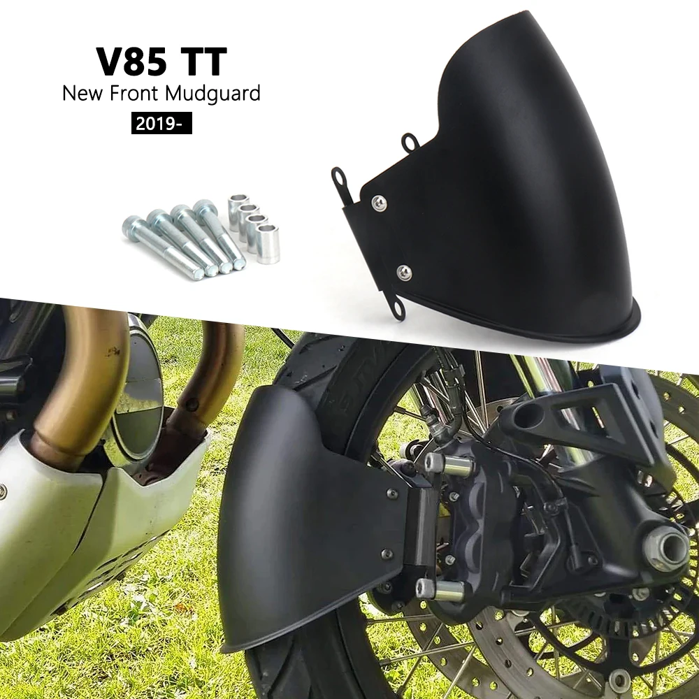 

New Motorcycle Front Fender Plastic Mudguard Kit For Moto Guzzi V85TT V85 TT v85tt V 85 TT 2019 2020 2021 2022 2023 2024