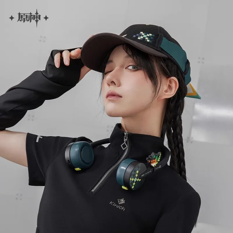 miHoYo Gioco Ufficiale Kinich Cappello Genshin Impact Kinich Tema Paglia Denim Berretto da baseball Accessori di abbigliamento Cosplay Regalo di Halloween