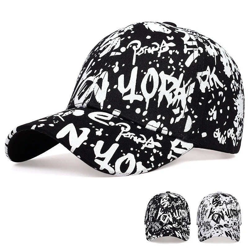 Baseball Cap European and American Cartoon Peaked Trendy All-Match Casual Sun Hat