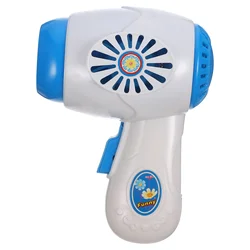 Hair Dryer Toy Rounded Edges Safety Material Kids Plaything Mini Home Appliance Simulation Pretend Child Dollhouse Festive Party