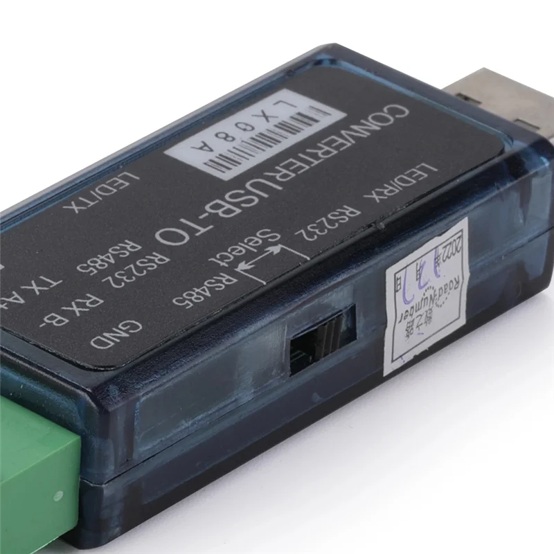 LX08A Convertitore da USB a 485, da USB a RS232 485 a doppia funzione Cavo seriale da 500 M con trasmissione trasparente bidirezionale