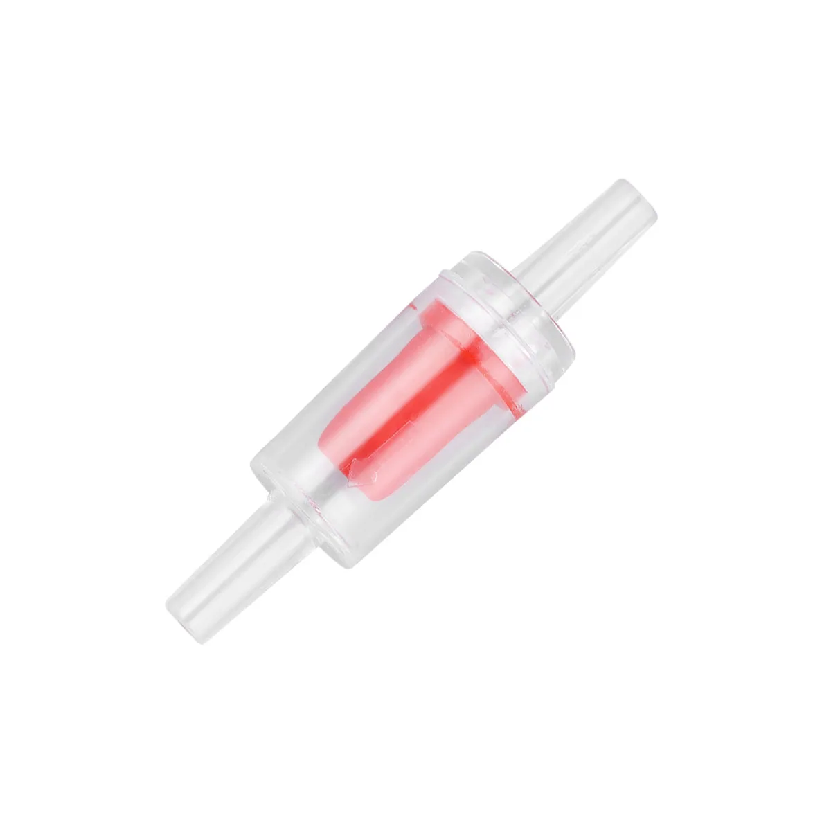 

20pcs Non-return Valve Durable Plastic Air for Aquarium Suitable Tubes Easy Install Fish Tank Check Valve Straight Red