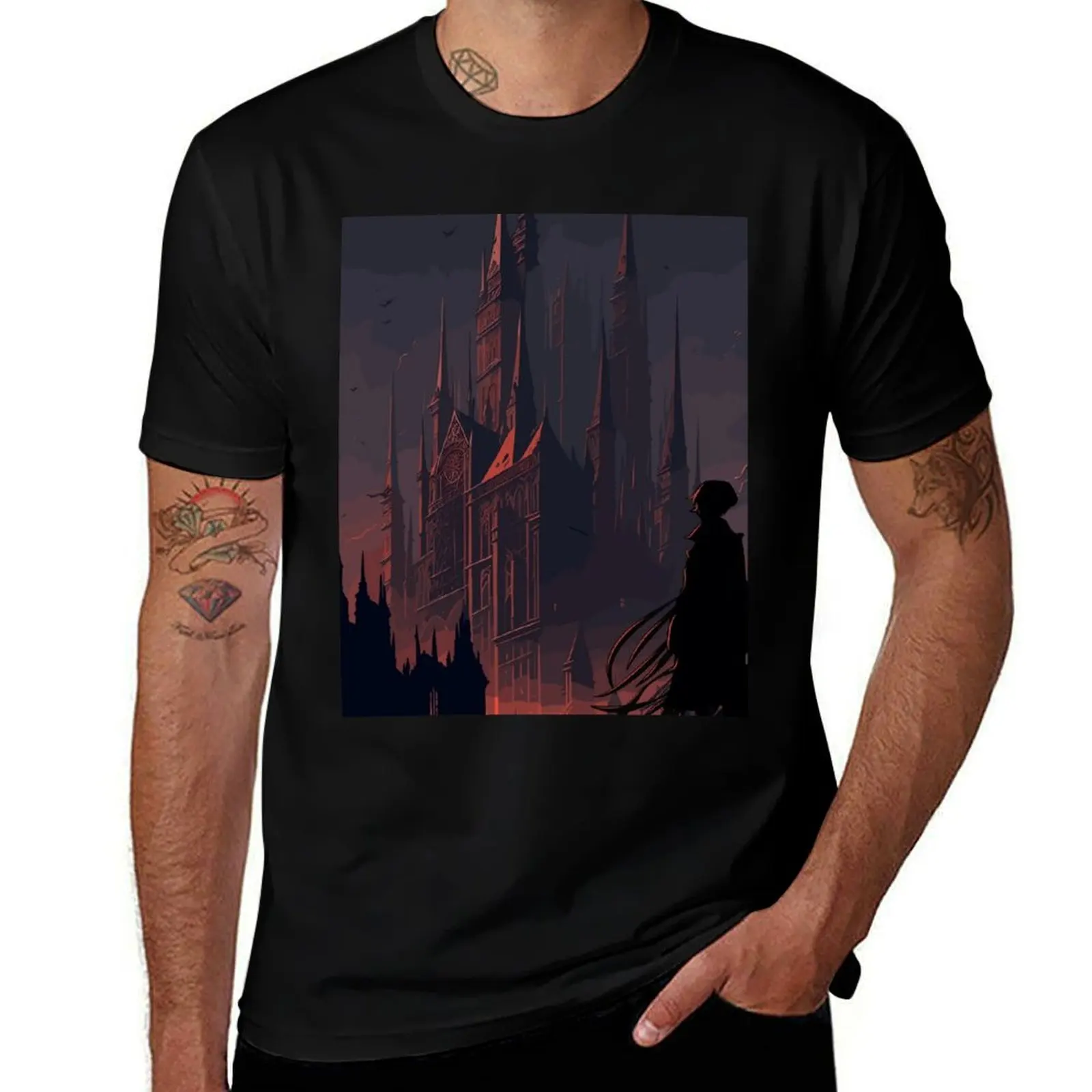 

Vin in Luthadel - Mistborn Fan Art T-Shirt t shirts for man cotton funny t shirts for man graphic vintage