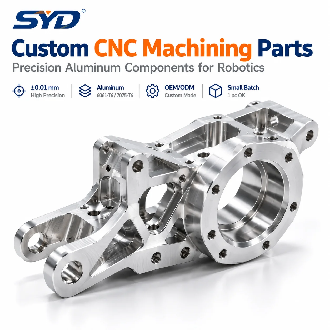 Custom CNC Instrument Mounting Frame Aluminum Precision Machining Parts OEM Service