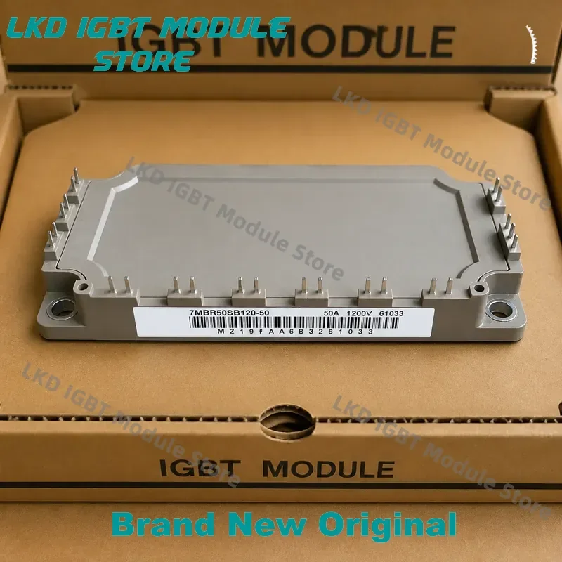 for 7MBR50SB120-50 for 7MBR50VB120-50 Original IGBT Power Module High Performance Transistor Module for Industrial Inverter