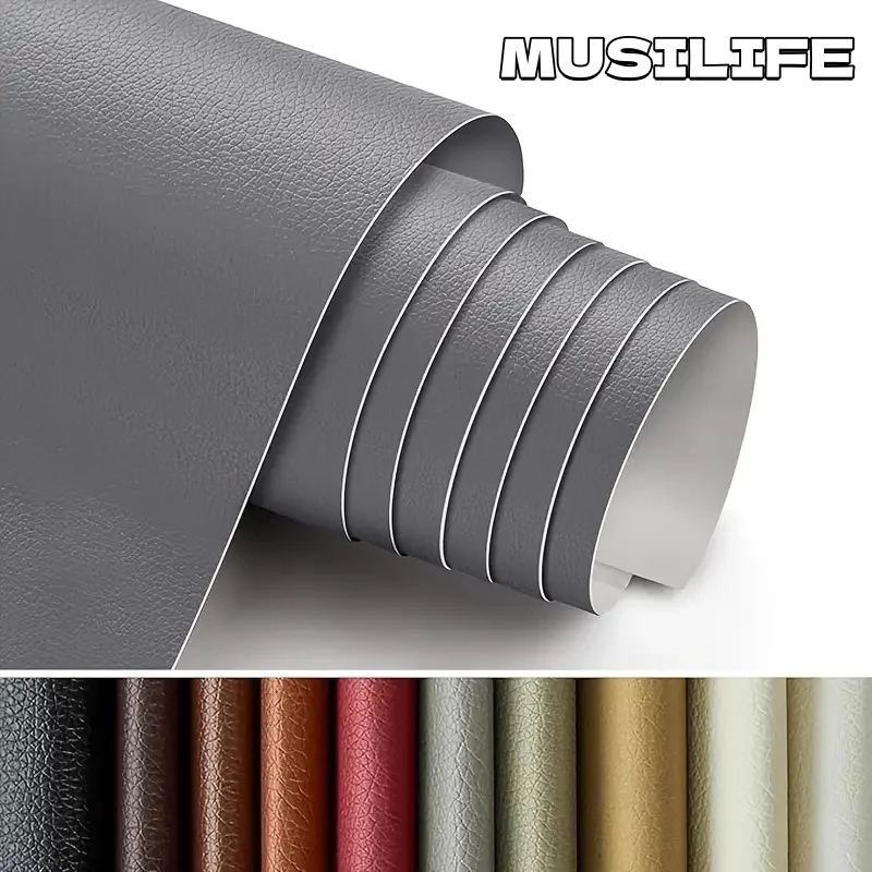 

Self-adhesive Leather Repair Patch for Car Upholstery PVC Leather Fabric Sofa Furniture Chairs Home Refurbishment Leathercraft