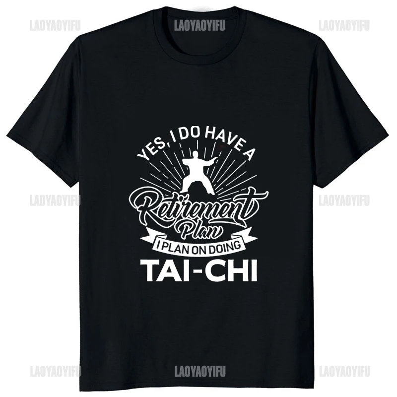 Tai Chi Chuan Classics T-shirt Taiji Vintage Printed Chinese Kung Fu Man T Shirt Casual Fashion Streetwear Hip Hop Women Tshirt