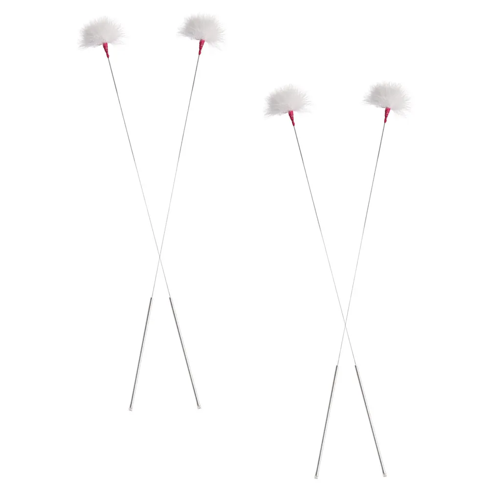 4Pcs Earwax Removal Tools Metal Handle Goose Ear Picks 360 Rotate Spiral Ear Cleaning Earwax Removal Stick