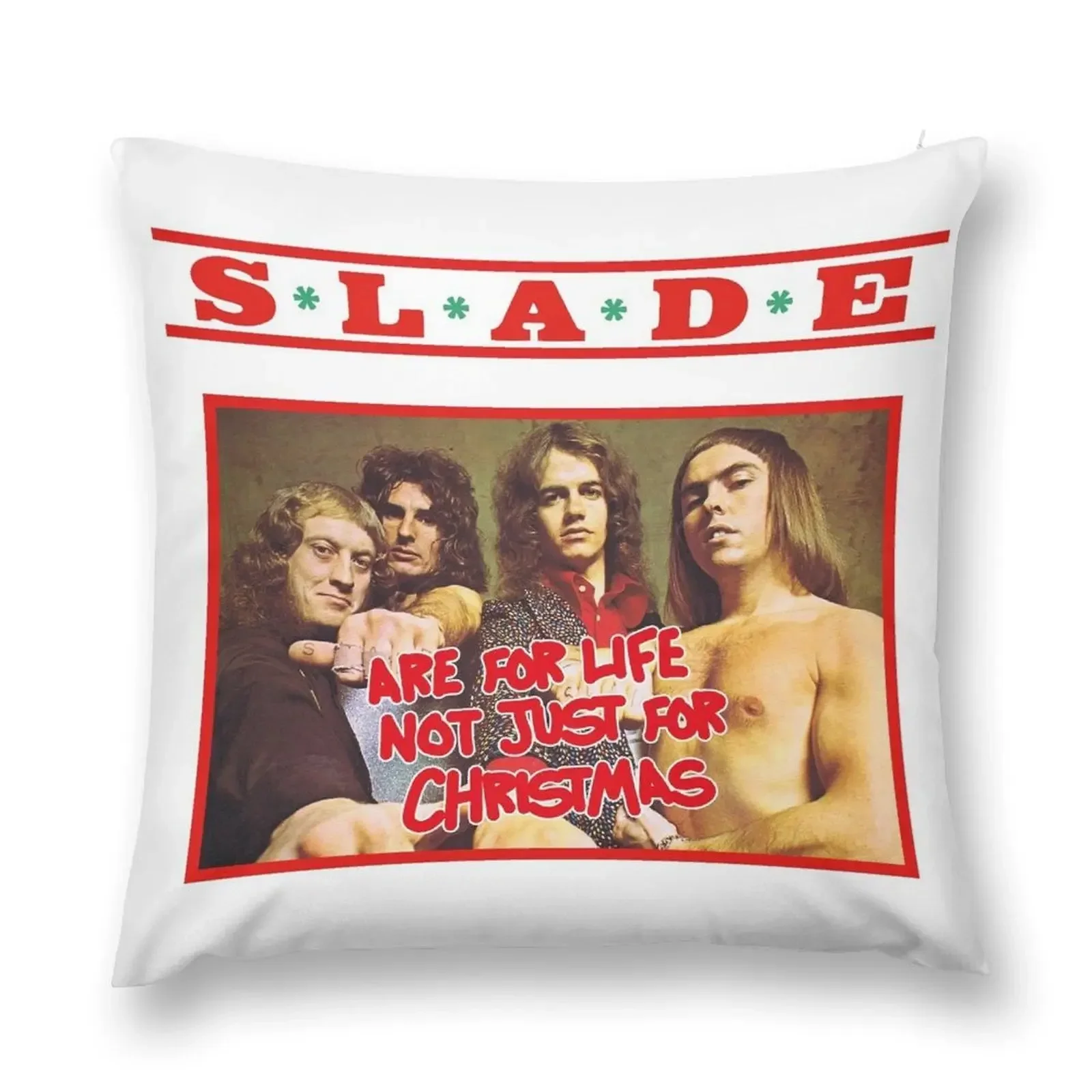 SLADE - not just for christmas Throw Pillow Luxury Cushion Cover Decorative Cushions home decor items pillow