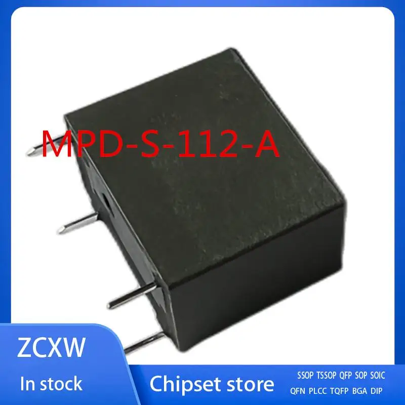 10Pcs/Lot  New   MPD-S-112-A  PIN4  12VDC  Relay