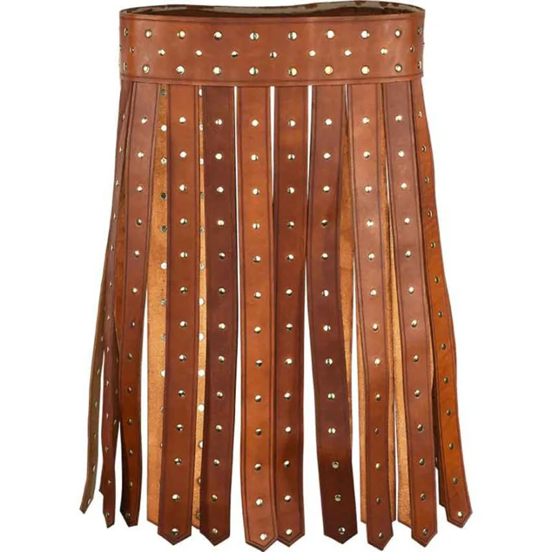 Adjustable Medieval Retro Roman Warrior Skirt Party Cosplay Halloween Performance Costume