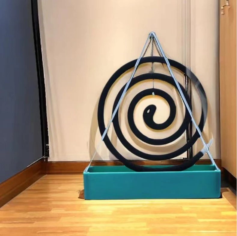 Triangular Mosquito Repellent Stand Creative Ironwork Sandalwood Incense Stand Universal Mosquito Repellent Incense Stand