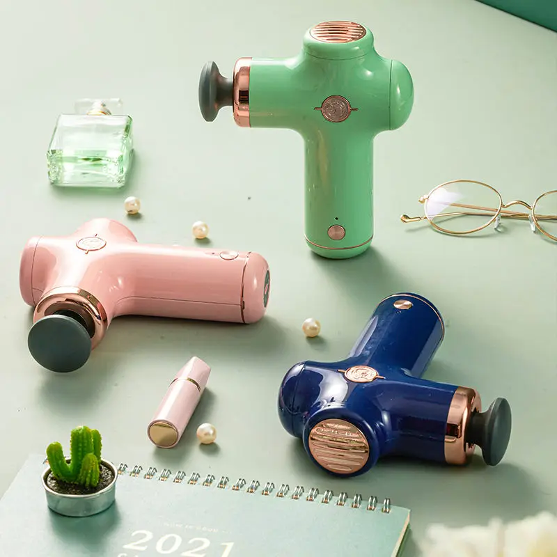 Deep Muscle Heat And Cold Massager Gun And Mini Warm Cool Massage Gun view 3
