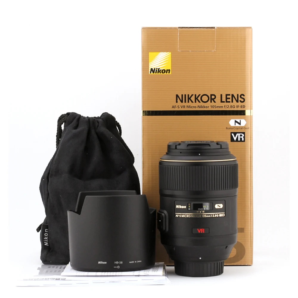 Nikon AF-S VR Micro 105mm f/2.8G IF-ED Lens For Nikon SLR Camera