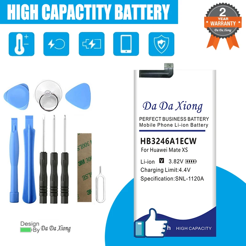 New High Quality HB603689EBW HB3246A1ECW Battery For Huawei Mate XS HWD35 Speed Wi-Fi NEXT W04 W05 + Kit Tools