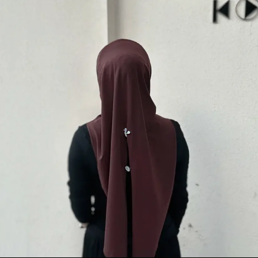 Hijab muçulmano para mulheres, chapéu islâmico, rápido de usar, instantâneo