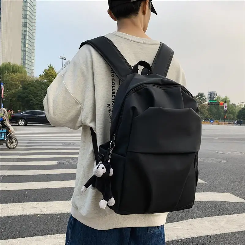 Fashion Backpack Women New Rucksack Student School Bags For Girls High Capacity School Bag Leisure Backpack Men Travel Mochila