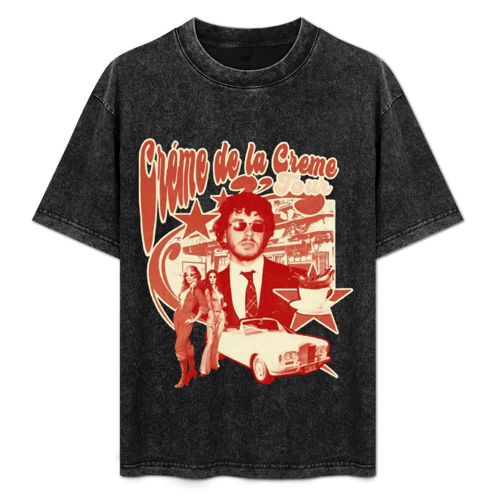 Vintage Harlow Rapper Cream De La Tour T-Shirt Christmas Casual Tee Shirt