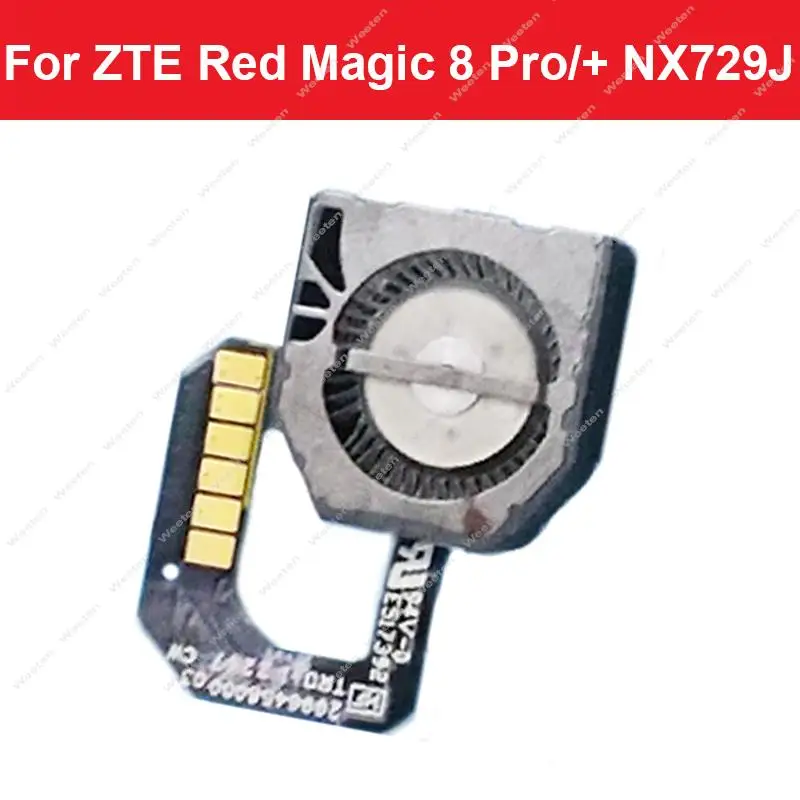 Built-in fan Radiator Heat Sink For ZTE Nubia Red Magic 8 Pro NX729J / 8 Pro+ Plus Cooling Fan Phone Flex Cable Parts