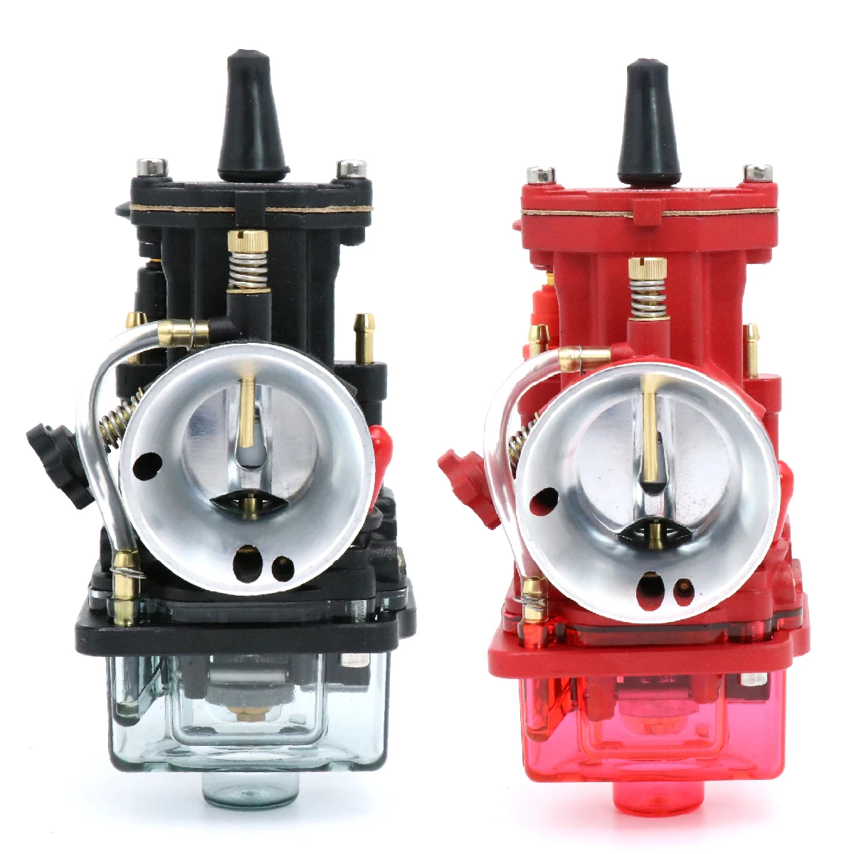 Alconstar-Motorcycle Carburetor with Power Jet Motocross PWK 21 24 26 30 32 34 for Keihin Accessories Dirt Bike Racing Carb