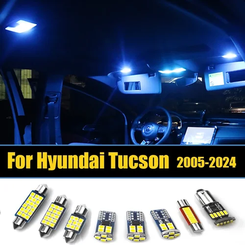 Para Hyundai Tucson 2005 2006 2007 2008 2009 2015 2016 2017 2018 2019 2020 2021 2022 2023 2024 bombillas LED para coche accesorios de luces