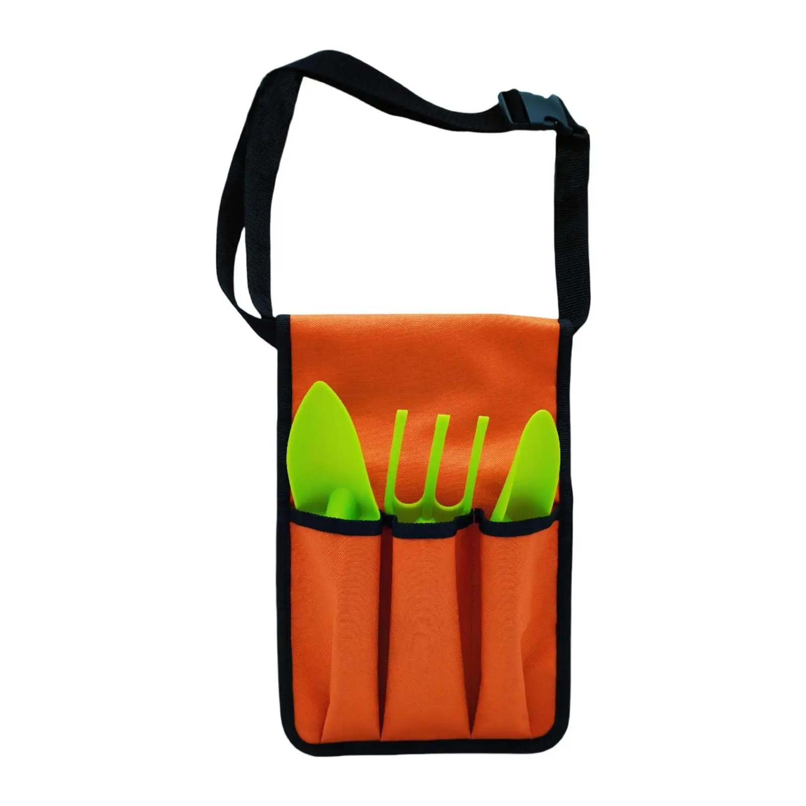 

Сумка-пояс для садовых инструментов с 3 садовыми инструментами для детей, многофункциональная, подвесная