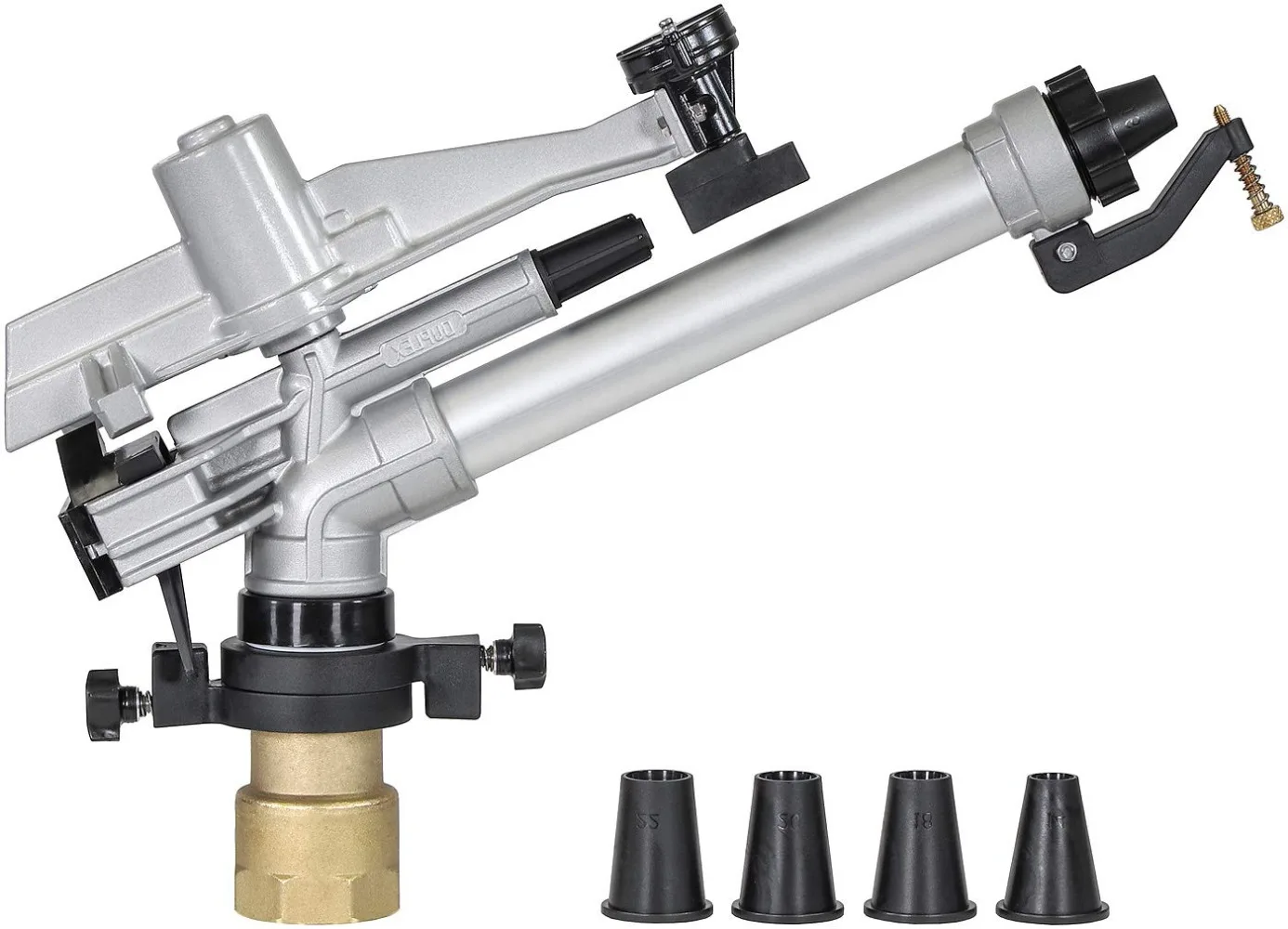 

Duplex 2" Partial Circle Impact Sprinkler with Nozzles