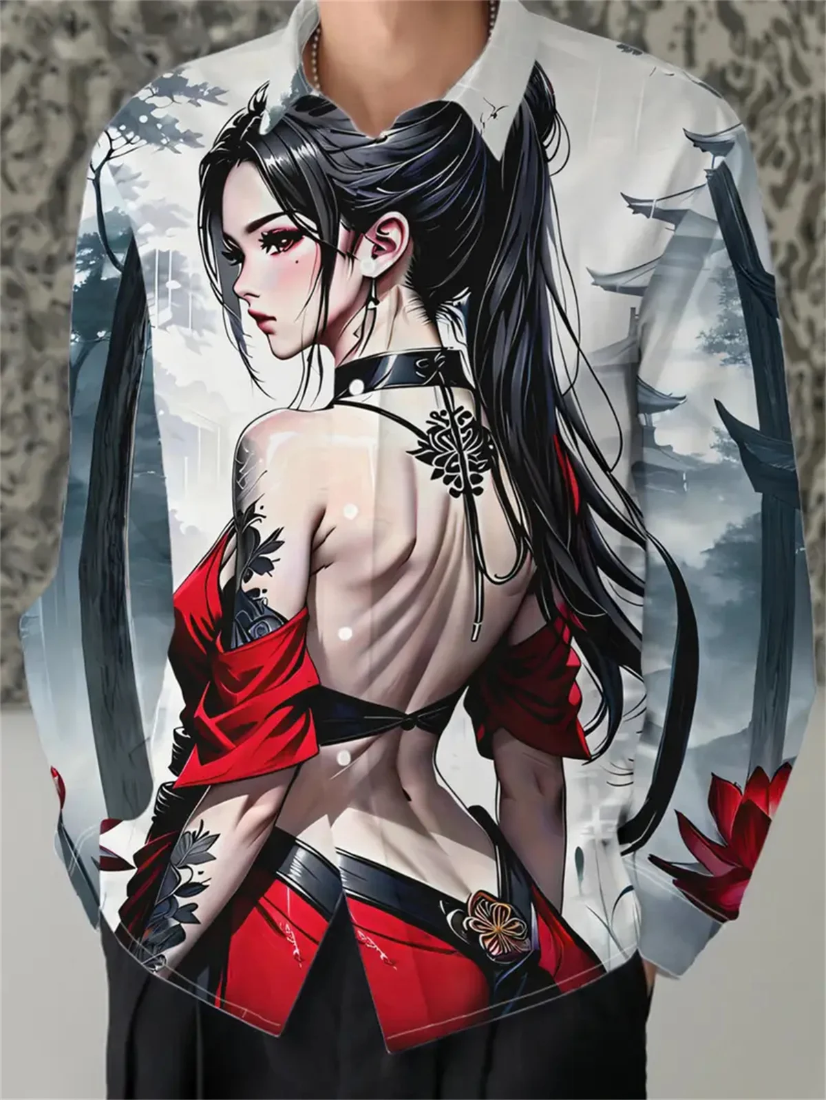 Рисунок 5 - Мужская рубашка, повседневная рубашка