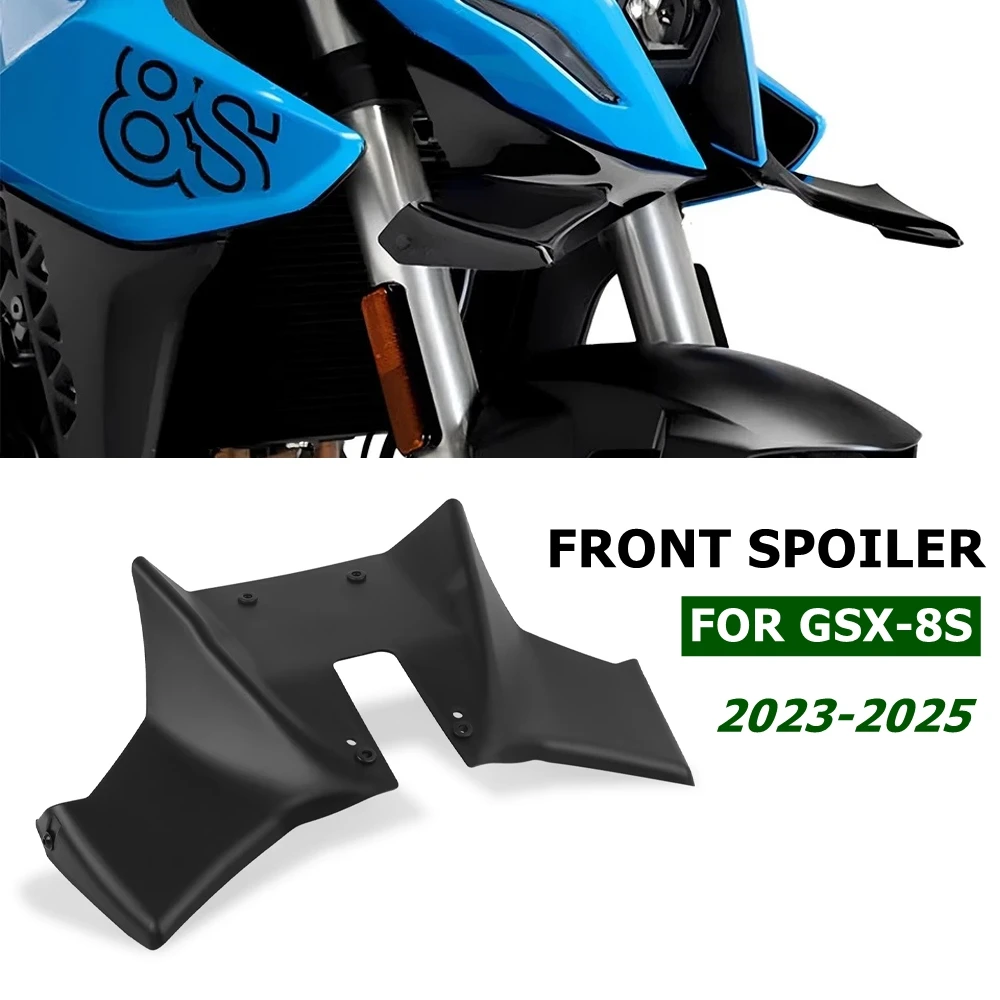 

Для мотоцикла Suzuki GSX-8S 2023-2025: передний аэродинамический спойлер-дефлектор (накладка на крыло) для нейкед-моделей GSX8S