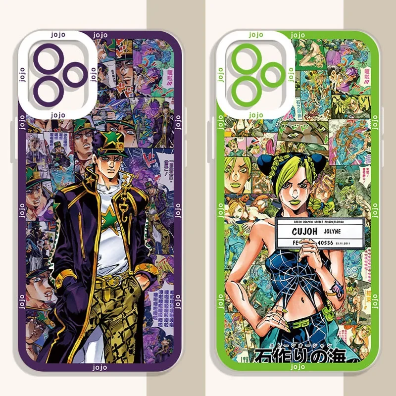 Anime JoJos Bizarre Adventure Case For Samsung Galaxy A54 A34 A24 A14 A13 A53 A33 A73 A23 A05 A05S A72 A52 A52S A32 A22 A12 A51