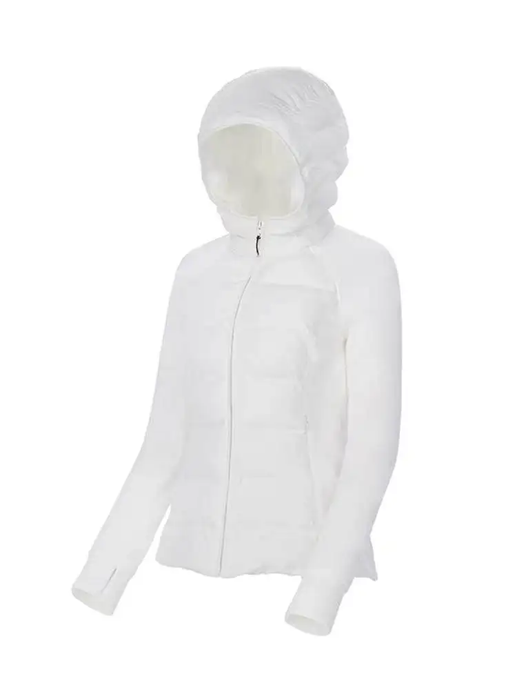 سترة وبنطلون جولف شتوي للنساء مبطن بالصوف الدافئ سريع الجفاف نحيف للخريف والشتاء لمحبي الرياضة واللياقة البدنية #1