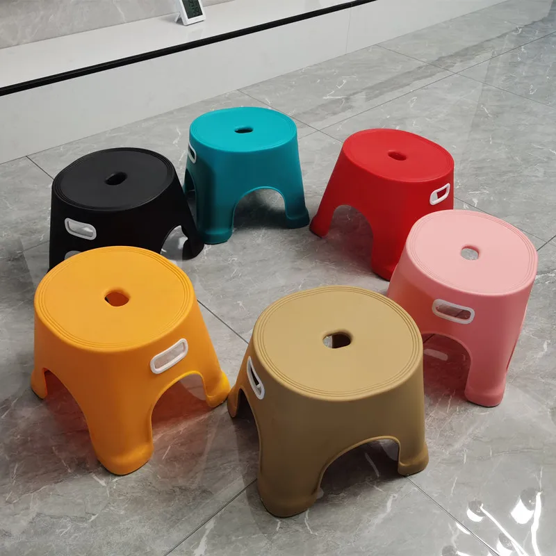 

Stool Bathroom Stool Anti slip Menghe Home Dwarf Stool Plastic Small Stool Children's Small Bench Step Stool Thickened Rubber