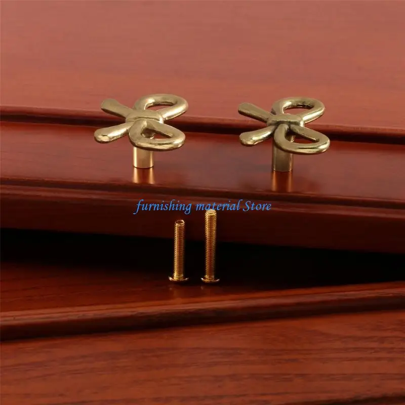 Y5GD Metal Knob Drawer Pulls Furniture Handle for Cupboard Wardrobe Enduring