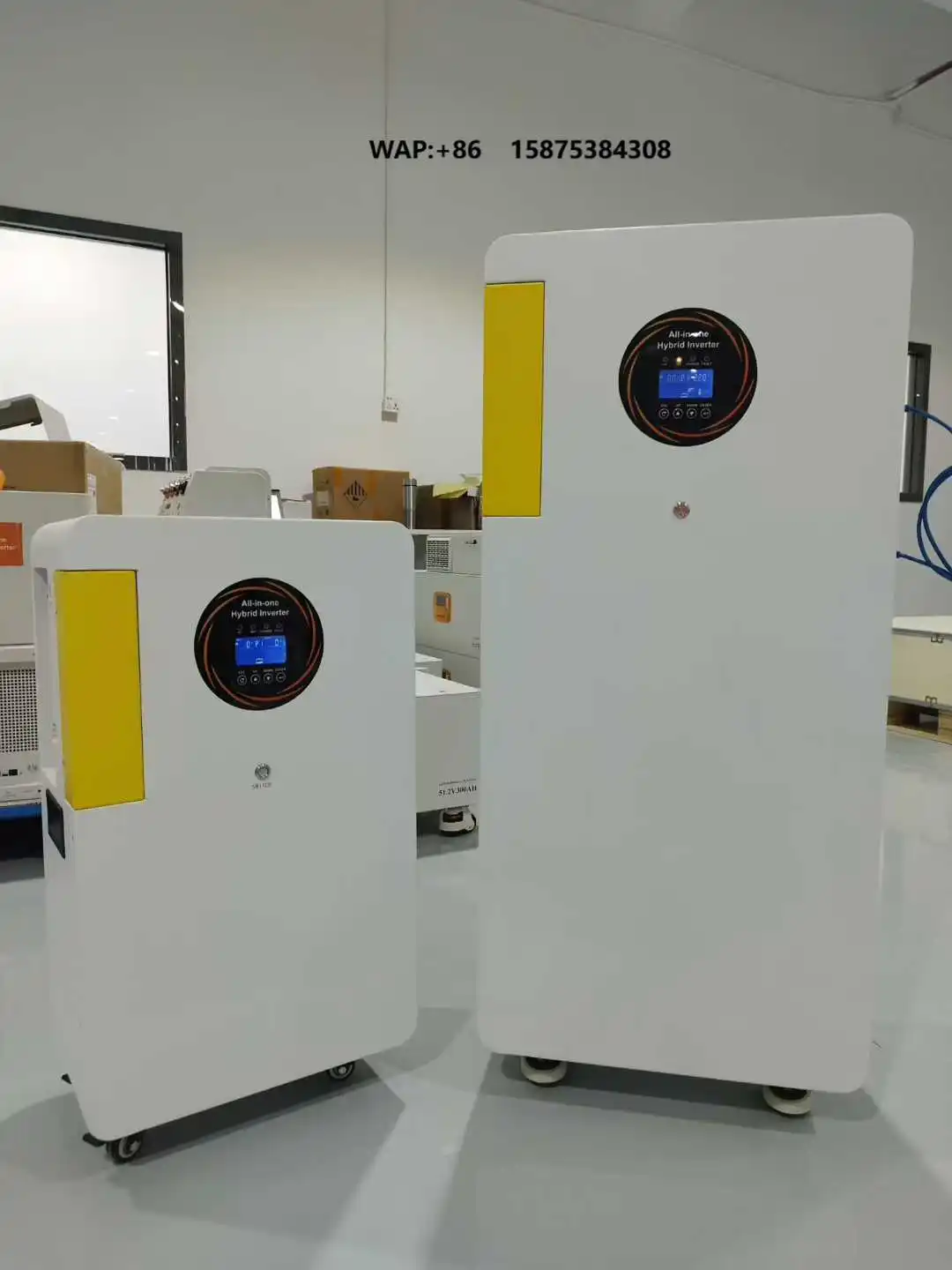 3.6kW 6kW AIO Solar Energy Storage System 7.68kWh 16kWh 300Ah 314Ah LiFePO4 Battery with 5000W 9000W PV for Home Backup