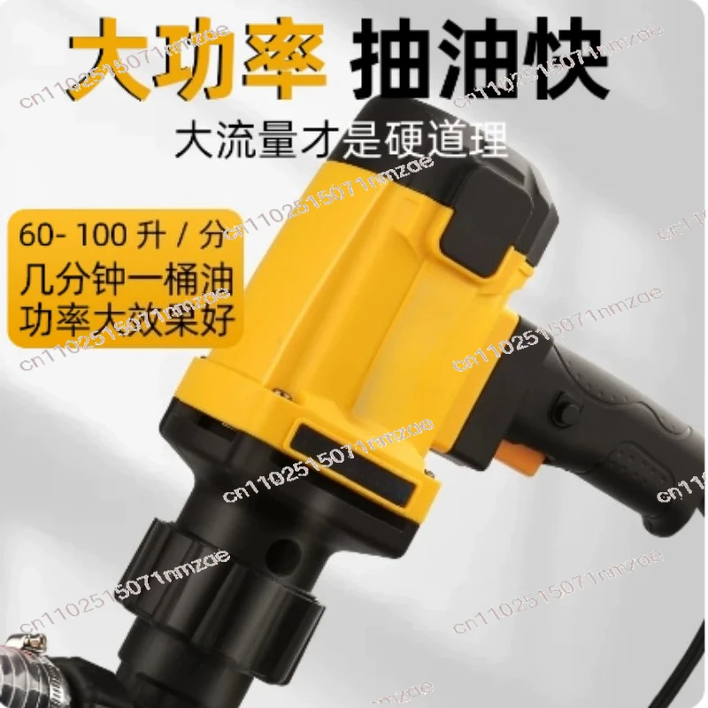 220V Explosion-proof and Corrosion-resistant Oil Pump Portable Diesel High Flow Refueling Machine Electric Oil Pump