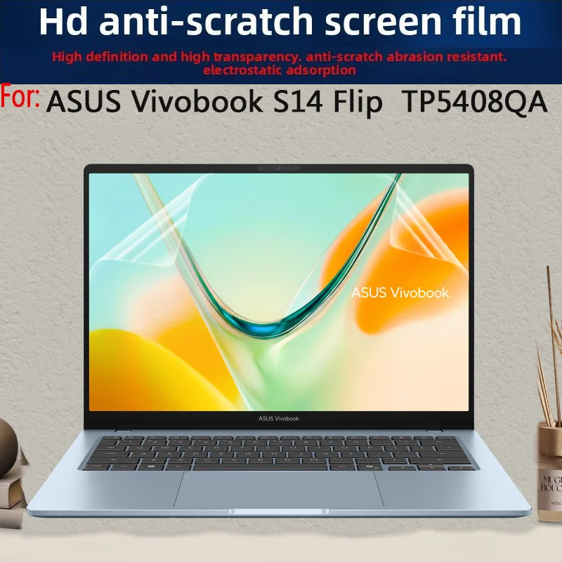 For New ASUS Vivobook S14 Flip TP5408QA Keyboard Film Laptop screen protective film Anti-reflective film Anti-blue film