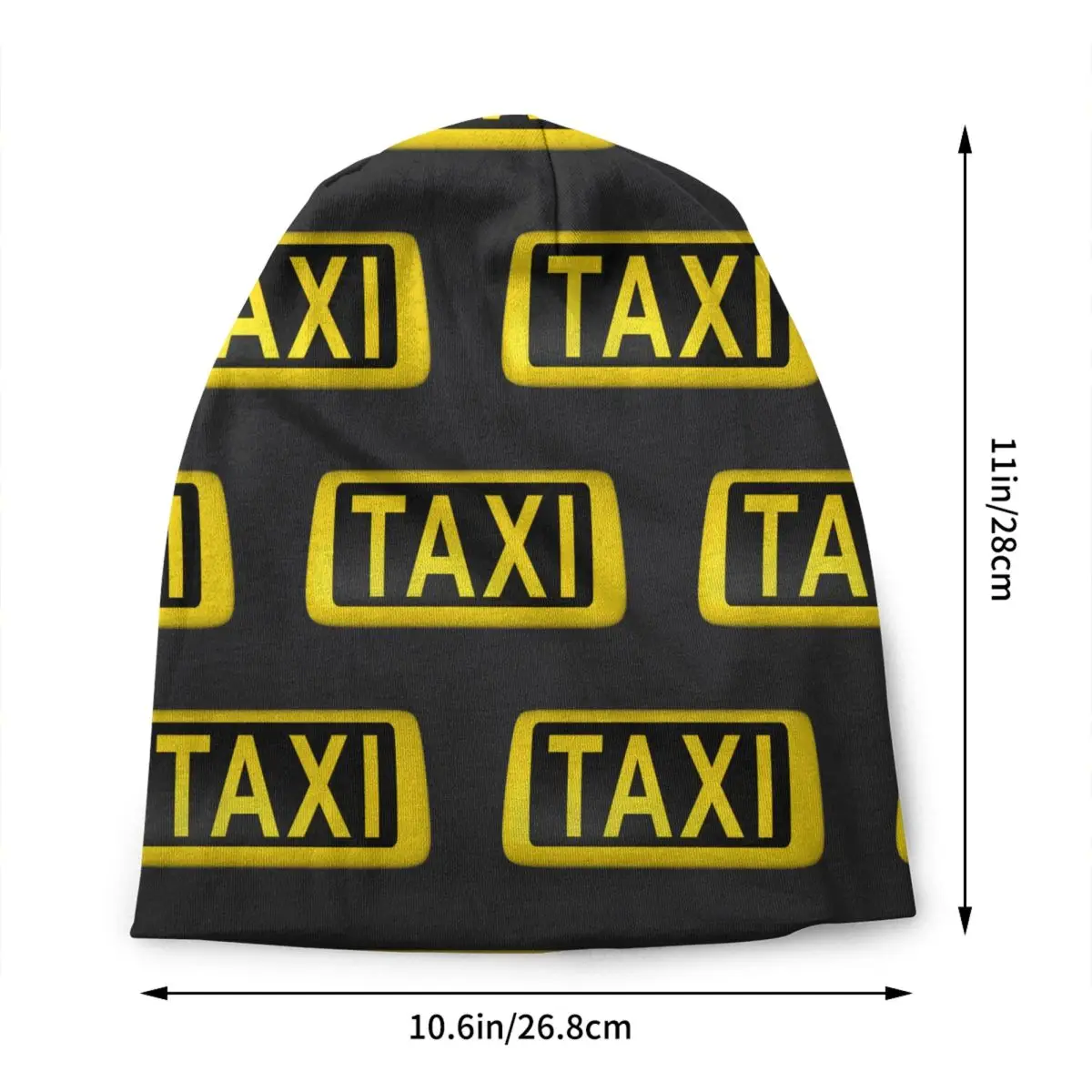 Taxi Driver Skullies Beanies Caps Unisex Winter Warm Knit Hat Women Men Street Adult Bonnet Hats Outdoor Ski Cap