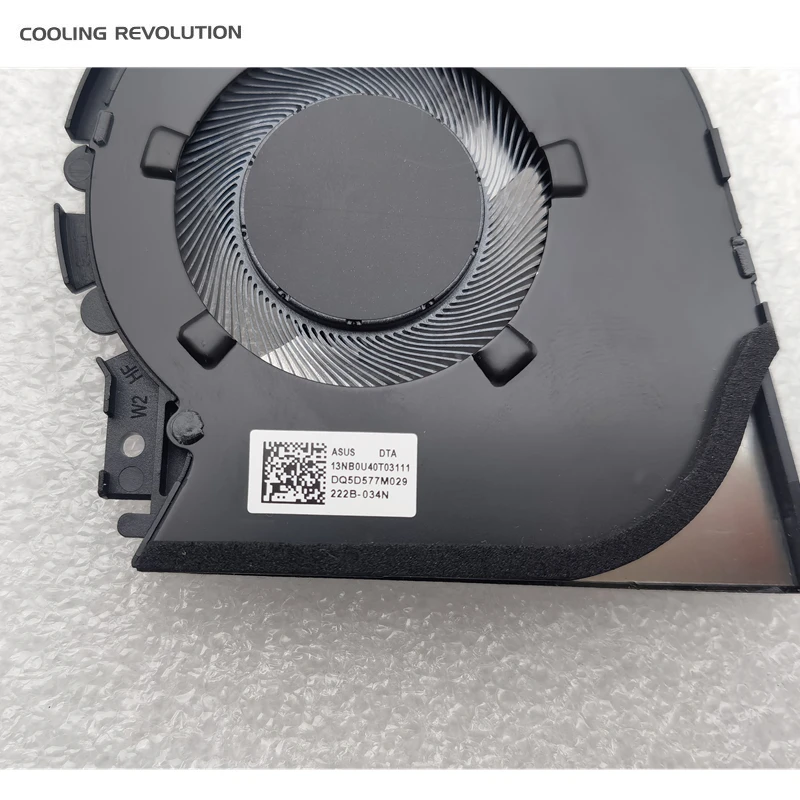 Imagem -06 - Ventilador de Refrigeração para Laptop Original Asus Vivobook Pro 14 Oled K3400p M3401qc qe 14x M7400q M7400qe M7400qc X7400pc N7400p Novo