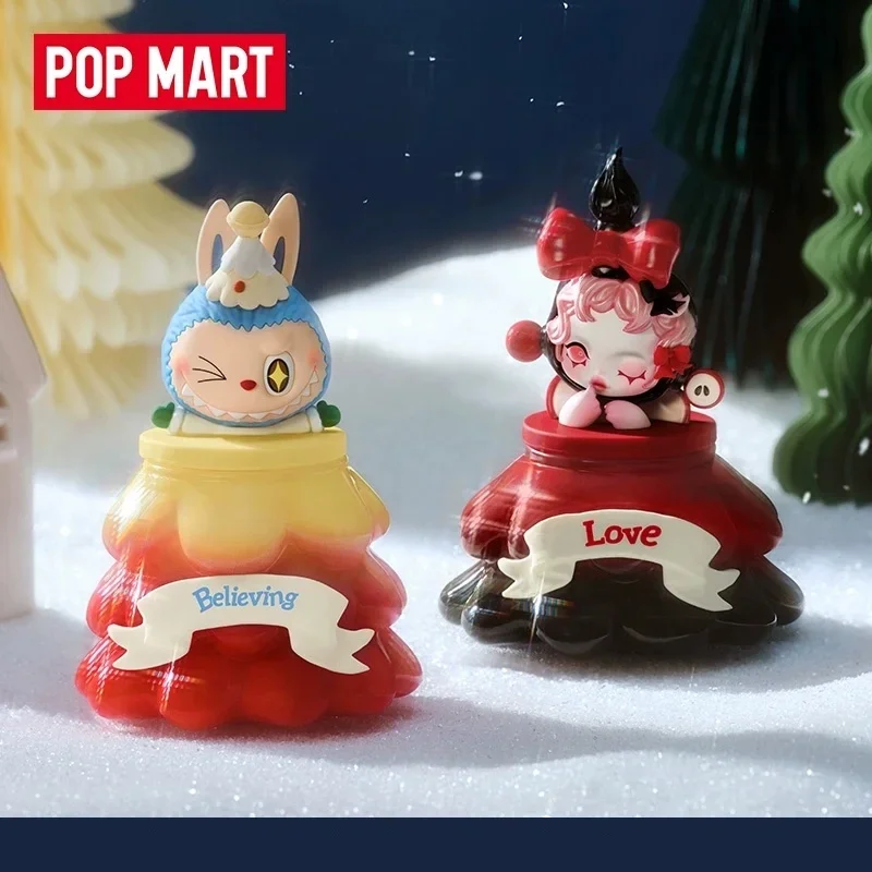 POP MART APPLE of MY EYE Series Scented Candle Blind Box Mystery Box Guess Bag Toys Doll Cute Desktop Ornaments Collection