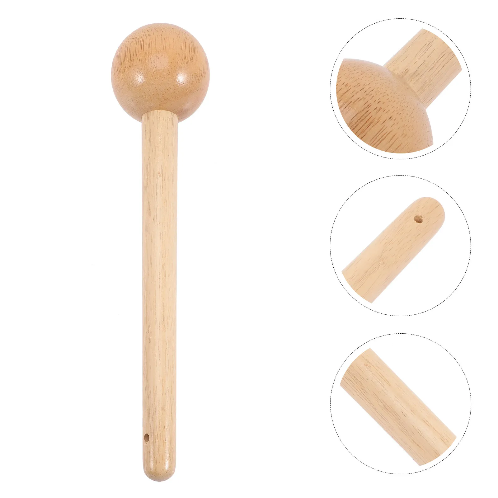 Wooden Mallet Hammer Baseball Glove Mallet Portable Long Handle Mitt Shaper Heavy Firm Design Catchers Mitt Practice Tool