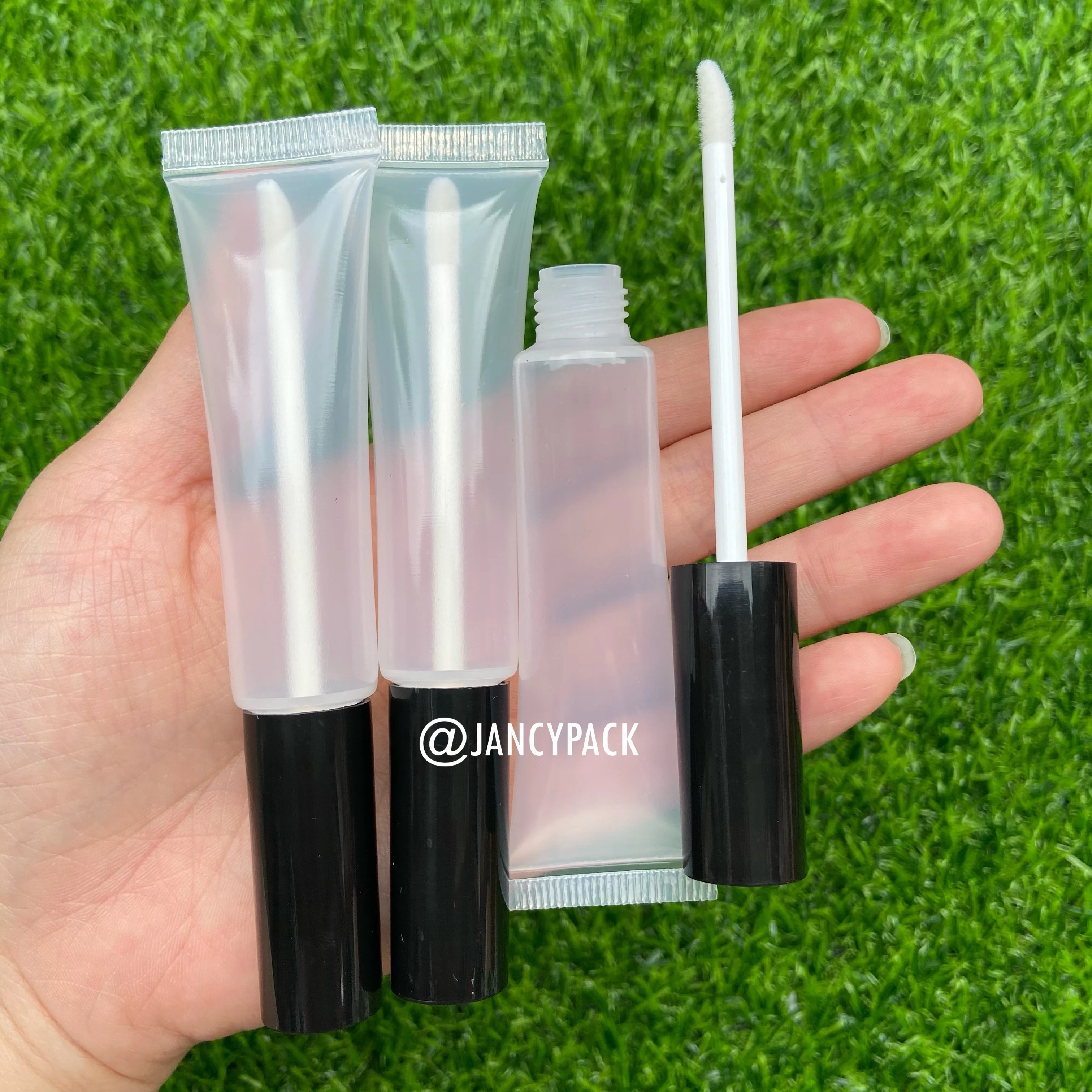 10ml 15ml 20ml Empty Lip Balm Soft Tube Squeeze Eyelash Clear Plastic Lip Gloss Refillable Bottles Cosmetic Container